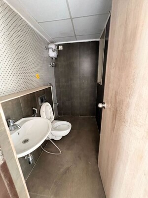 Bathroom in 2 BHK Apartment at Lodha Downtown, Dombivli East – for Rent