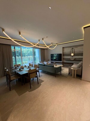 Living Room in 3.5 BHK Apartment at Conscient Elaira Residences, Sector 80 – for Sale