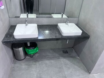 Bathroom in  Office Space at Sanjay Park – for Rent