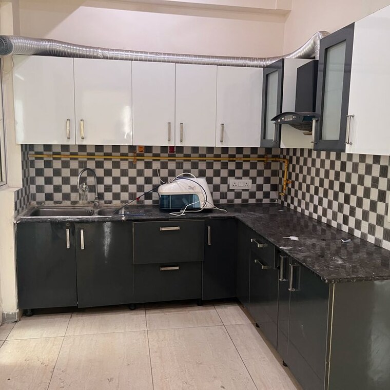 Kitchen, gaur-saundaryam 3 Bedroom 1595 Sq.Ft. Apartment In Haibatpur Greater Noida 9896361