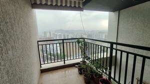 Balcony in 2 BHK Apartment at 5 Star Royal Grande, Wakad – for Rent