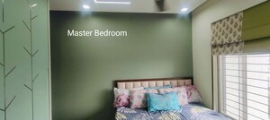 Master Bedroom in 2 BHK Apartment at 5 Star Royal Grande, Wakad – for Rent