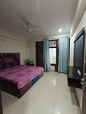 Bedroom in 3 BHK Builder Floor at Ansal Sushant Lok I, Sector 43 – for Rent
