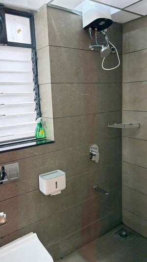 Bathroom in 2 BHK Apartment at Rama Metro Life Maxima Residences, Tathawade – for Rent