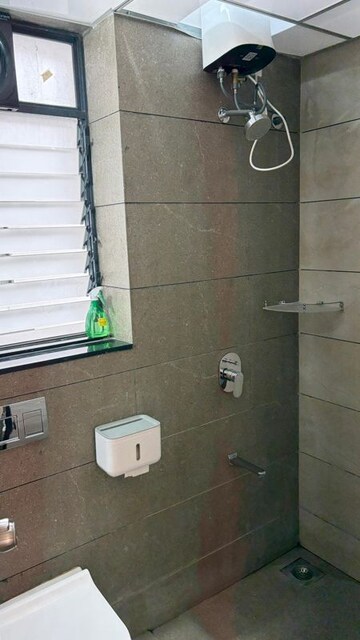 Bathroom in 2 BHK Apartment at Rama Metro Life Maxima Residences, Tathawade – for Rent