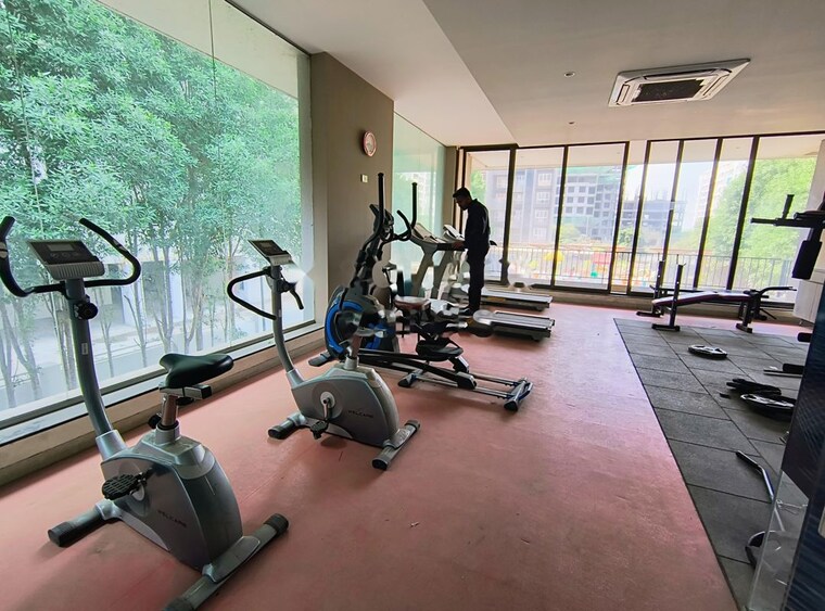 Gym, mantra-insignia 3 Bedroom 1390 Sq.Ft. Apartment In Mundhwa Pune 9912096