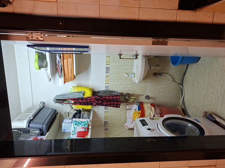 Laundry Area, grand-paradise 3 Bedroom 1400 Sq.Ft. Apartment In Pali Hill Mumbai 9738512