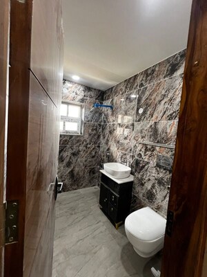 Bathroom in 3 BHK Builder Floor at BP Homes, Sector 85 – for Rent