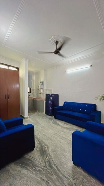 Living Room in 1 BHK Apartment at Saket – for Rent