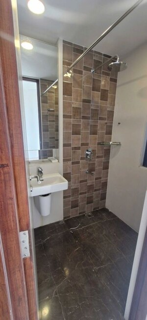 Bathroom in 2 BHK Apartment at Lodha The Park, Worli – for Rent