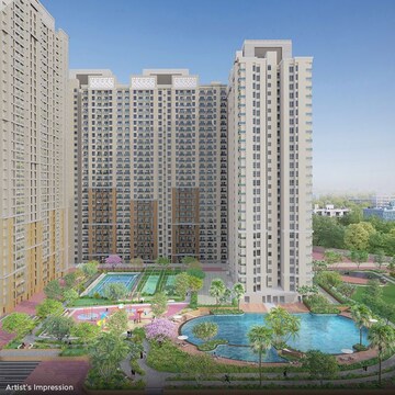 2 BHK Apartment For Rent in Dosti West County Phase 4 Dosti Pine, Balkum Pada