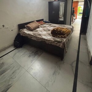 Bedroom in 2 BHK Builder Floor at RWA Residential Society Sector 46, Jharsa – for Rent