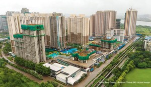 2 BHK Apartment – Exterior View View at Dosti West County Phase 4 Dosti Pine, Balkum Pada - for Rent