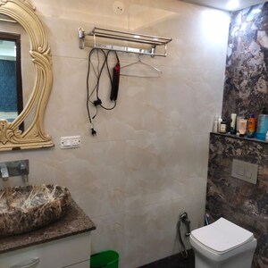 Bathroom in 3 BHK Apartment at The Bhagwati CGHS, Sector 22 Dwarka – for Rent
