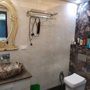 Bathroom in 3 BHK Apartment at The Bhagwati CGHS, Sector 22 Dwarka – for Rent