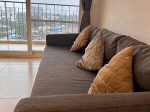 Bedroom in 3 BHK Apartment at Bhartiya Nikoo Homes Phase 2, Thanisandra Main Road – for Rent
