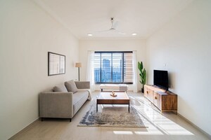 Living Room in 3 BHK Apartment at Oberoi Realty Exquisite, Goregaon East – for Sale