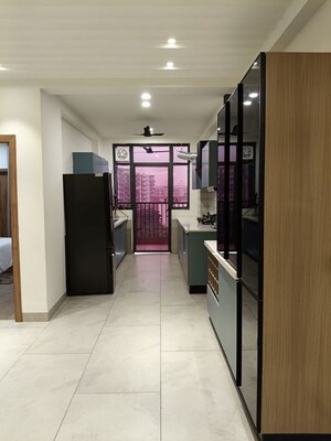 Kitchen in 3 BHK Apartment at Dhakoli – for Sale