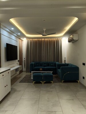 Living Room in 3 BHK Apartment at Dhakoli – for Sale