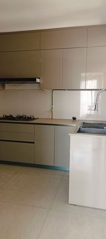 Kitchen in 3 BHK Apartment at Hiranandani Estate, Ghodbunder Road – for Rent