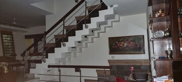 Staircase in 3.5 BHK Independent House at Palam Vihar Residents Association, Palam Vihar – for Rent