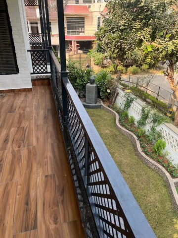 Balcony in 3.5 BHK Independent House at Palam Vihar Residents Association, Palam Vihar – for Rent