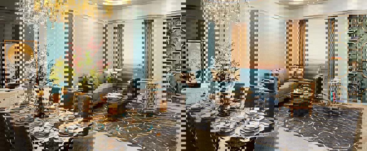 2 BHK + Pooja Room,Servant Room Apartment For Rent in Lodha The Park