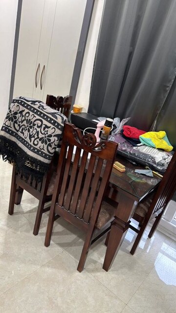 Dining area in 3 BHK Apartment at BPTP Discovery Park, Sector 80 – for Rent