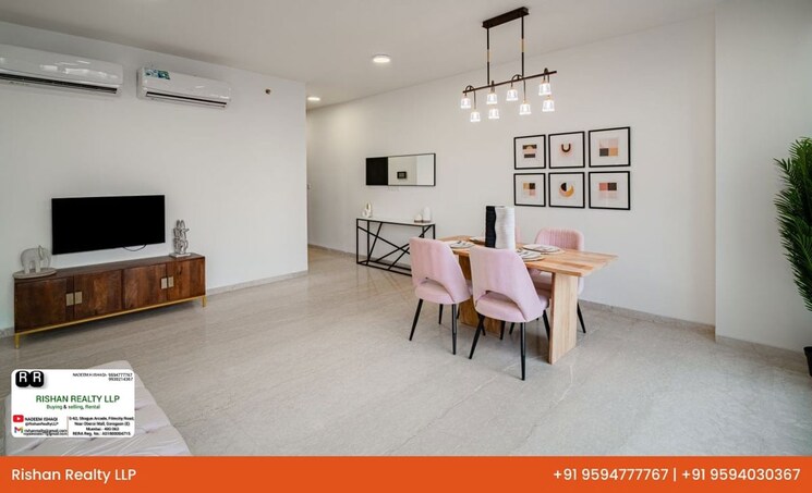 Living Room, omkar-alta-monte 3 Bedroom 1876 Sq.Ft. Apartment In Malad East Mumbai 9912449