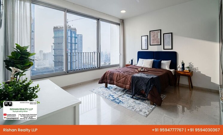 Bedroom, omkar-alta-monte 3 Bedroom 1876 Sq.Ft. Apartment In Malad East Mumbai 9912449