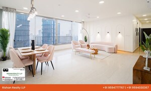 Team Area in 3 BHK Apartment at Omkar Alta Monte, Malad East – for Rent