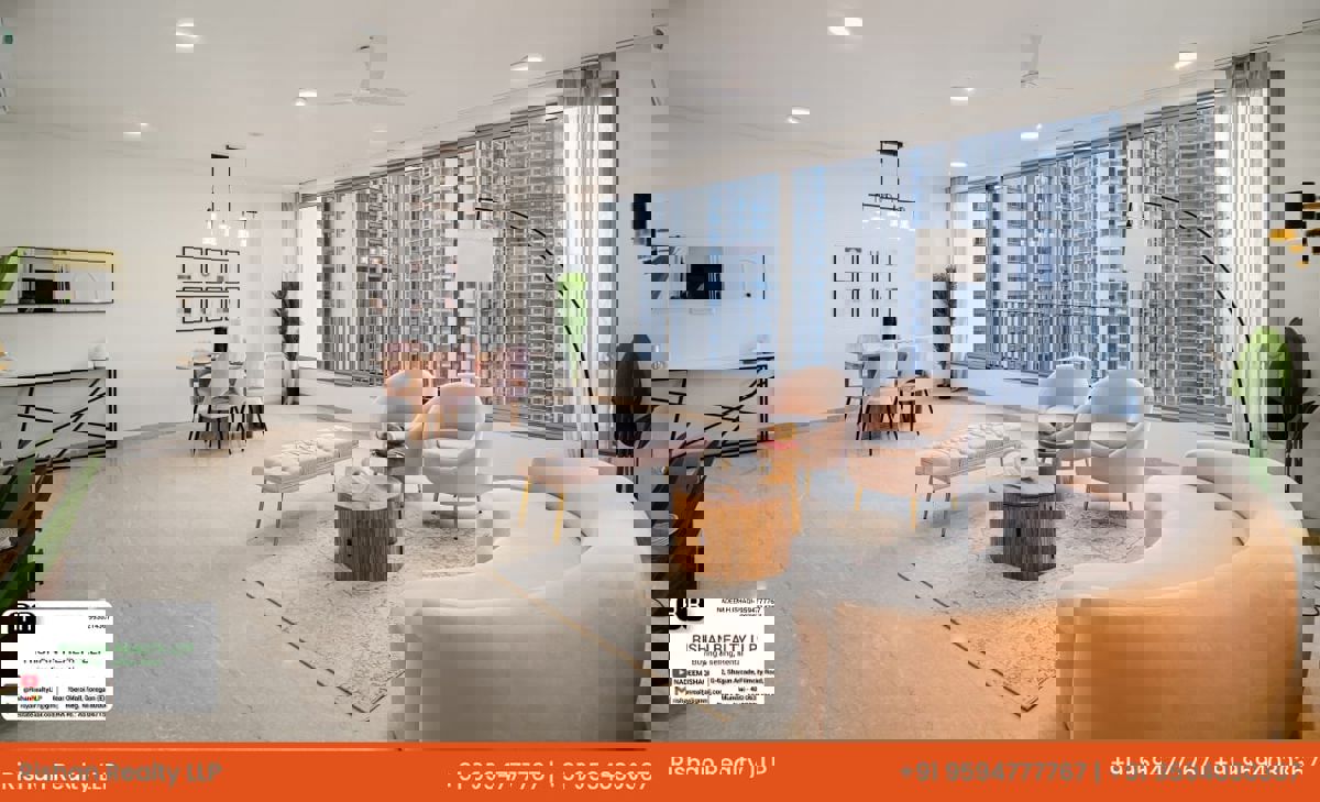 3 BHK Apartment For Rent in Omkar Alta Monte