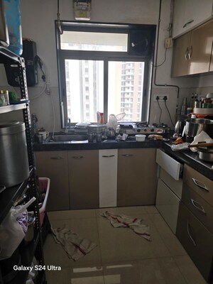 Kitchen in 2 BHK Apartment at Dhokali – for Rent