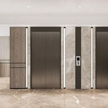 Building Lobby in 3 BHK Apartment at Neelkanth Auris, Panvel Sector 8 – for Rent