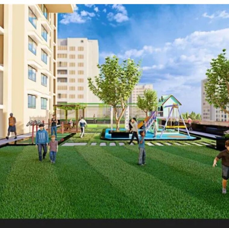 Garden, neelkanth-auris 3 Bedroom 895 Sq.Ft. Apartment In Panvel Sector 8 Navi Mumbai 9912479