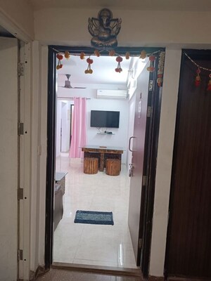 Bathroom in 1 BHK Apartment at Lodha Palava City Lakeshore Greens, Dombivli East – for Rent