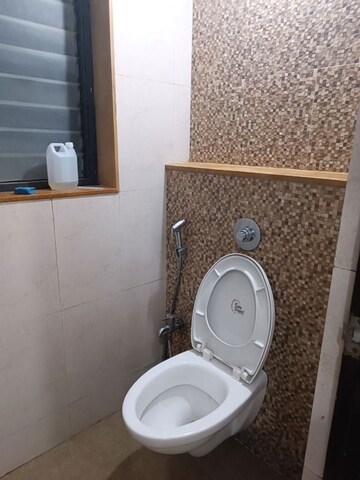 Bathroom in 1 BHK Apartment at Lodha Palava City Lakeshore Greens, Dombivli East – for Rent