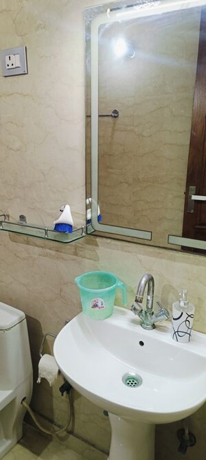 Bathroom in 3 BHK Builder Floor at Sector 85 – for Rent