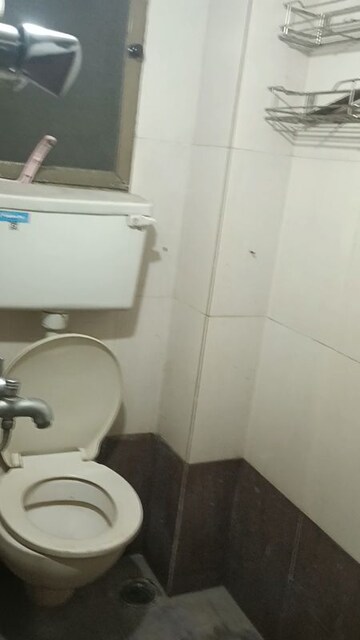 Bathroom in 2 BHK Builder Floor at Shantinagar CHS, Mira Road – for Rent