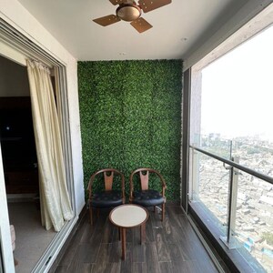 Balcony in 2 BHK Apartment at JP Decks, Goregaon East – for Rent