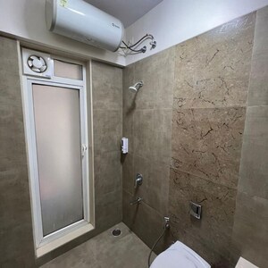 Bathroom in 2 BHK Apartment at JP Decks, Goregaon East – for Rent