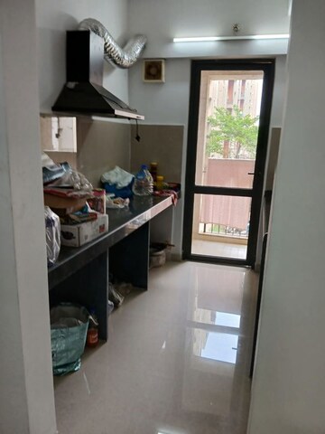 Kitchen in 1.5 BHK Apartment at Lodha Palava City Lakeshore Greens, Dombivli East – for Rent