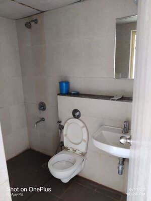 Bathroom in 1 BHK Apartment at Mayfair Housing Mira Pride, Mira Road – for Rent