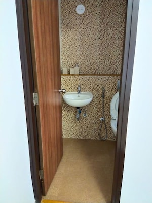 Bathroom in 1 BHK Apartment at Lodha Palava Downtown, Dombivli East – for Rent