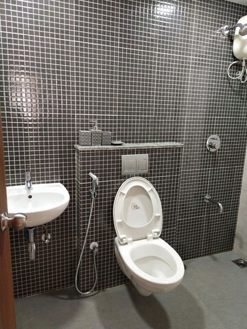 Bathroom in 1 BHK Apartment at Lodha Palava Downtown, Dombivli East – for Rent