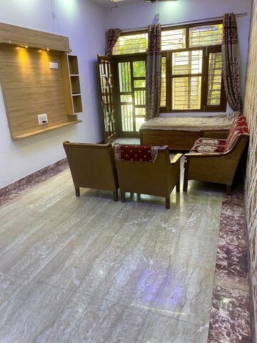 Living Room in 2.5 BHK Builder Floor at Dhakoli – for Sale