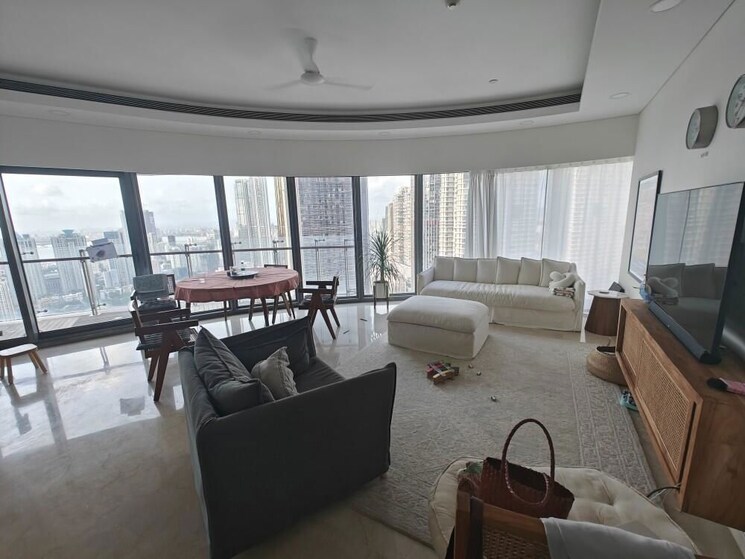 Living Room, lodha-world-view 3 Bedroom 2590 Sq.Ft. Apartment In Worli Mumbai 9912585