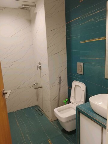 Bathroom in 4 BHK Apartment at Lodha World View, Worli – for Rent