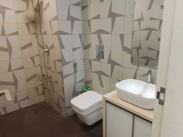 Bathroom in 4 BHK Apartment at Lodha World View, Worli – for Rent