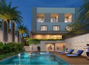 Swimming Pool in 3 BHK Villa at Tukkuguda – for Sale